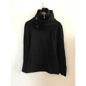 Avant-garde Turtle Neck Zip Up Pull Over Sweater